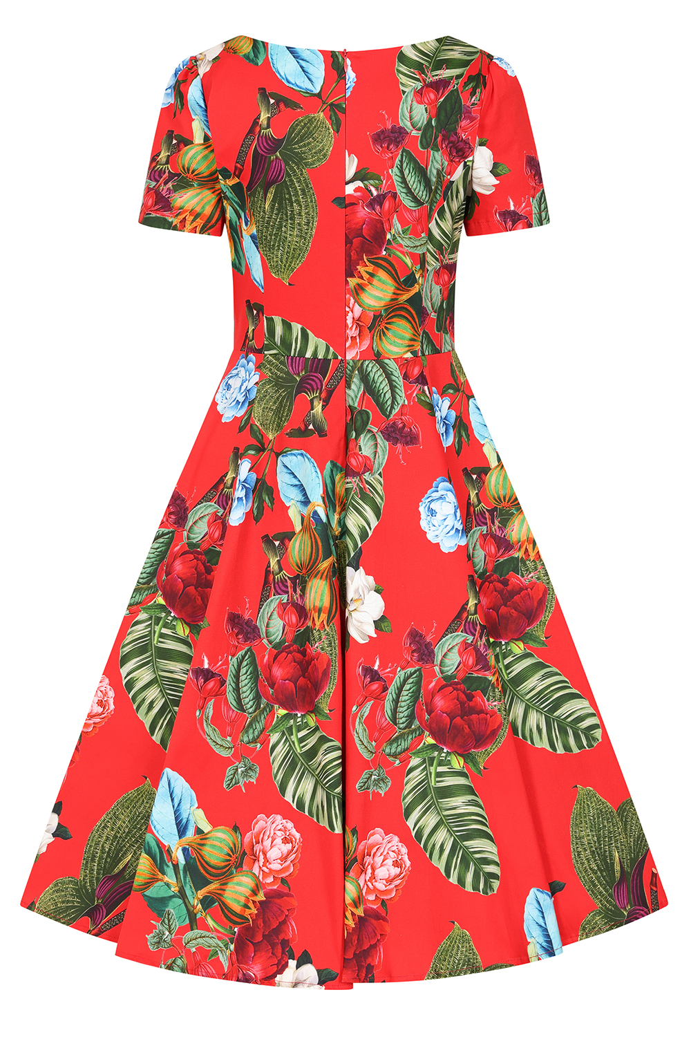 Tropical Blossom Dress in Extended Sizing